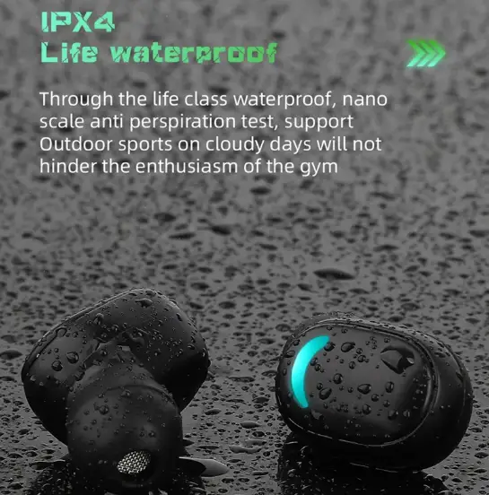 Бездротові ігрові навушники G7S Bluetooth 5.1 3D Stereo TWS IPX-4 - зображення 5