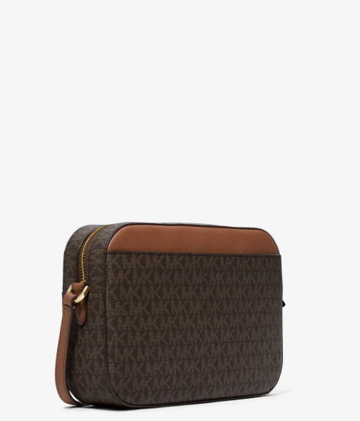 Сумка кросбоді MICHAEL KORS Jet Set Large Logo Crossbody Bag 35S1GTTC9B brown коричнева - зображення 3