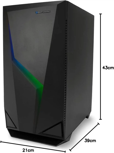 Корпус для ПК DeepGaming M235 / ARGB / Черный (101918353) - изображение 6