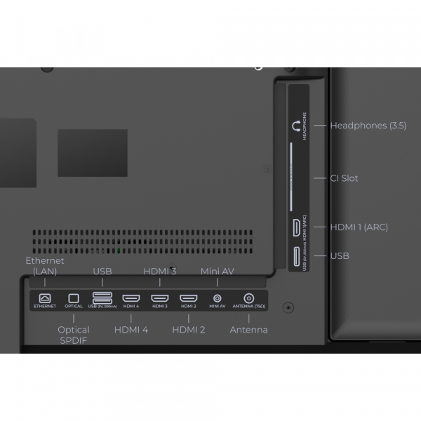 Телевізор kivi 50u7000mb - зображення 4