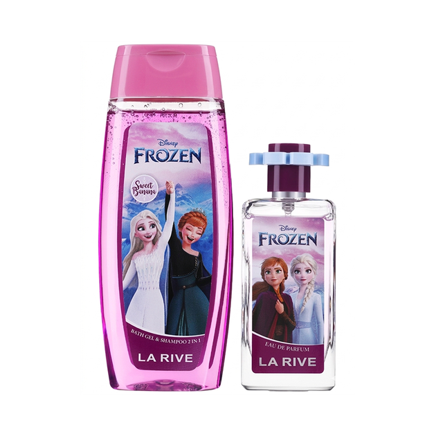 Подарунковий набір для дітей La Rive Frozen (парфумована вода 50 мл + шампунь-гель для душу 250 мл) - Фото 2 Подарунковий набір для дітей La Rive Frozen (парфумована вода 50 мл + шампунь-гель для душу 250 мл) - зображення 2