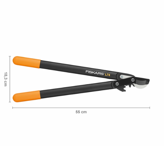 Площинний сучкоріз Fiskars з загнутими лезами (M) L74 112290 (1000582) - изображение 3