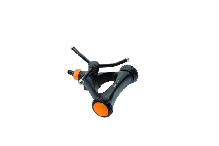 Дощувач вихровий металевий Fiskars з колесами (1023657) - изображение 2