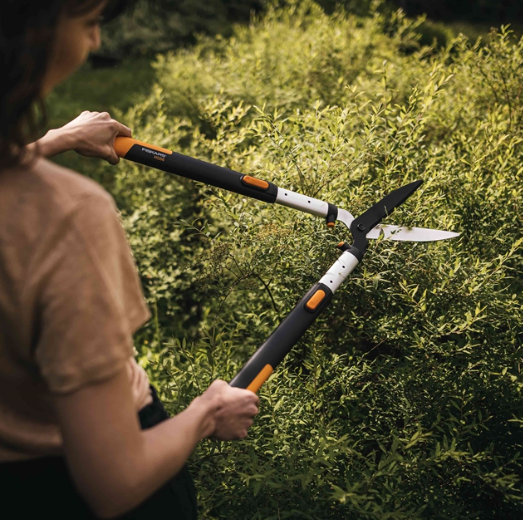 Ножиці для живої огорожі Fiskars SmartFit телескопічні HS86 114800 (1013565) - изображение 5