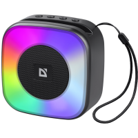 Портативна акустика Defender (65930) Enjoy 30 5Вт, BT/Light/FM/USB/TF, чорний 5 Вт Bluetooth 5.3 до 5 год роботи - Фото 2 Портативна акустика Defender (65930) Enjoy 30 5Вт, BT/Light/FM/USB/TF, чорний 5 Вт Bluetooth 5.3 до 5 год роботи - изображение 2
