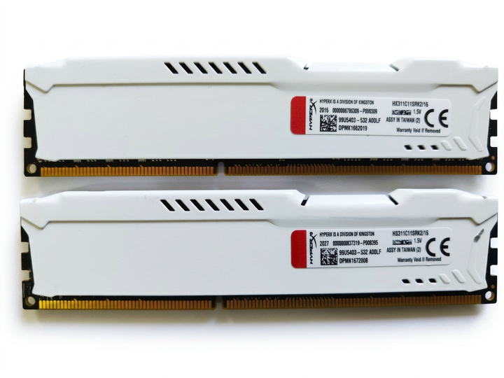 Оперативная память HyperX DDR3-1866 16Gb PC3-14900 (2x8Gb) FURY White (HX318C10FW/8) - изображение 2