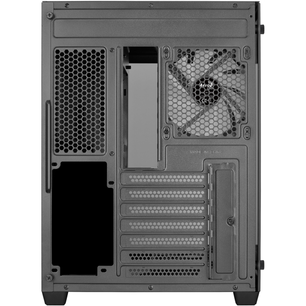Корпус для ПК AeroCool Dryft-G-BK-v2 Midi-Tower без БП ATX/MicroATX/Mini-ITX ARGB Black (ACCM-ES01163.11) - изображение 4