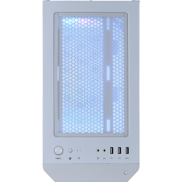 Корпус для ПК MSI MAG Forge M100R Mini-Tower без БП MicroATX/Mini-ITX ARGB White - изображение 10