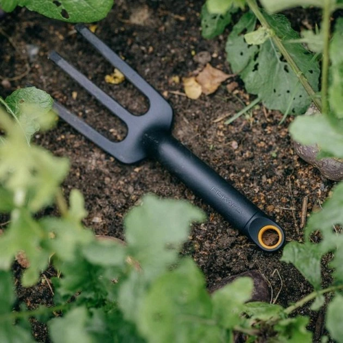 Посадочная вилка Fiskars Solid стеклопластик УФ-защита Черный (1072103) - изображение 3