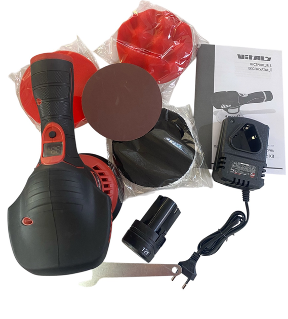Полировочная машина аккумуляторная Vitals Master PS 1212c Kit - изображение 5