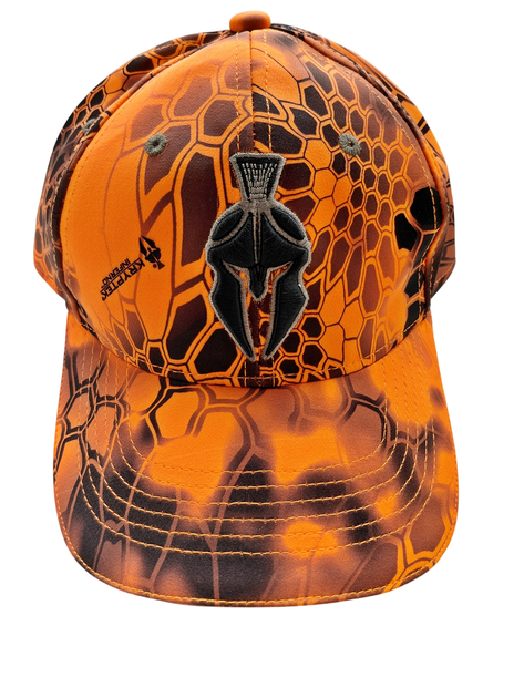 Бейсболка Kryptek Inferno Blaze Orange Камуфляж розмір універсальний - зображення 12