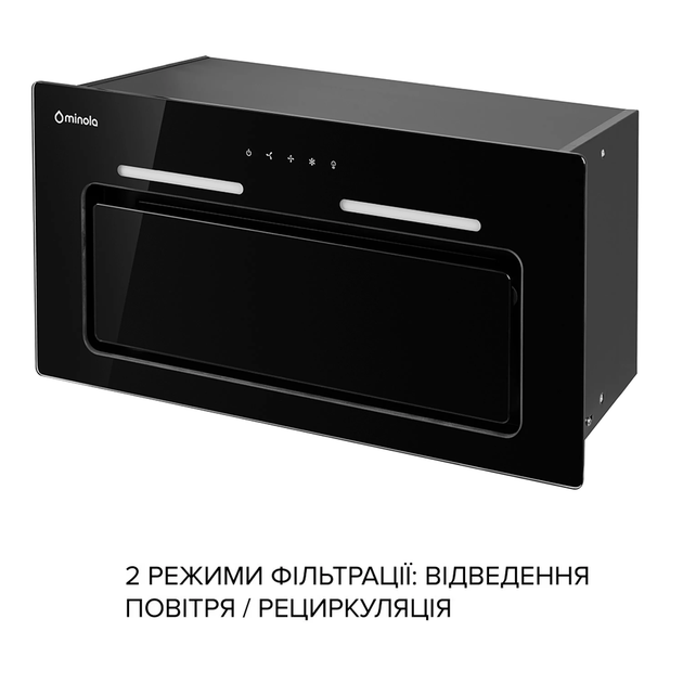 Витяжка MINOLA HBI 6873 BL GLASS 1200 LED Line - изображение 9