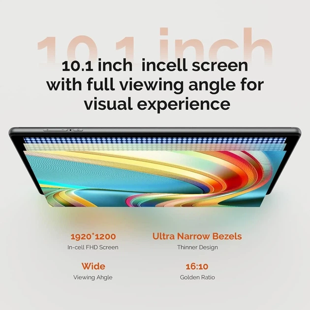 Планшет 10'' Full HD FLYCOAY M820-ЕЭЗ (12+24)/128Gb / 8 ядер / Android 14 / 8000 мАч / Серый (102026287) - Б/У - изображение 4