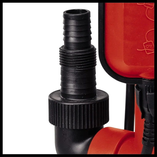 Дренажный насос Einhell GC-DP 3325 Красный (100776024) - Б/У - Фото 4 Дренажный насос Einhell GC-DP 3325 Красный (100776024) - Б/У - изображение 4