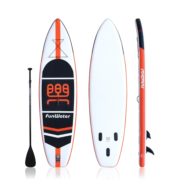 Надувная SUP доска FunWater Orange Б/В - Фото 1 Надувная SUP доска FunWater Orange Б/В - изображение 1