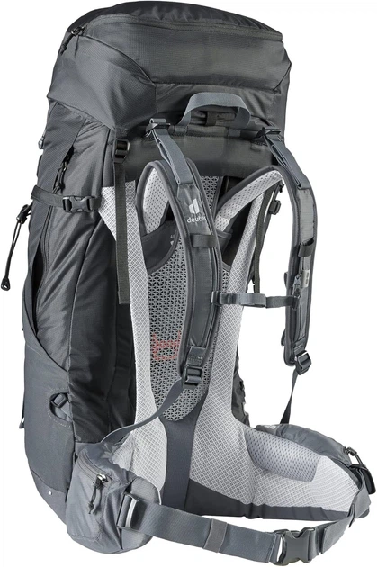 Рюкзак Deuter Futura Air Trek 45+10 SL (3402021 5574) Черно-графитовый Б/В - изображение 4