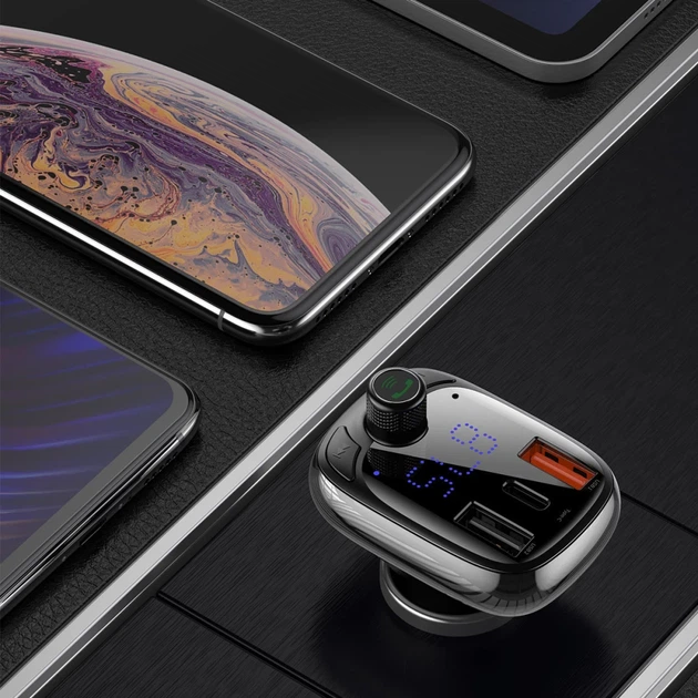 Автомобільний зарядний пристрій Baseus Overseas Edition 2x USB-A/USB-C (S-13) Black (CCMT000101) - Фото 8 Автомобільний зарядний пристрій Baseus Overseas Edition 2x USB-A/USB-C (S-13) Black (CCMT000101) - зображення 8