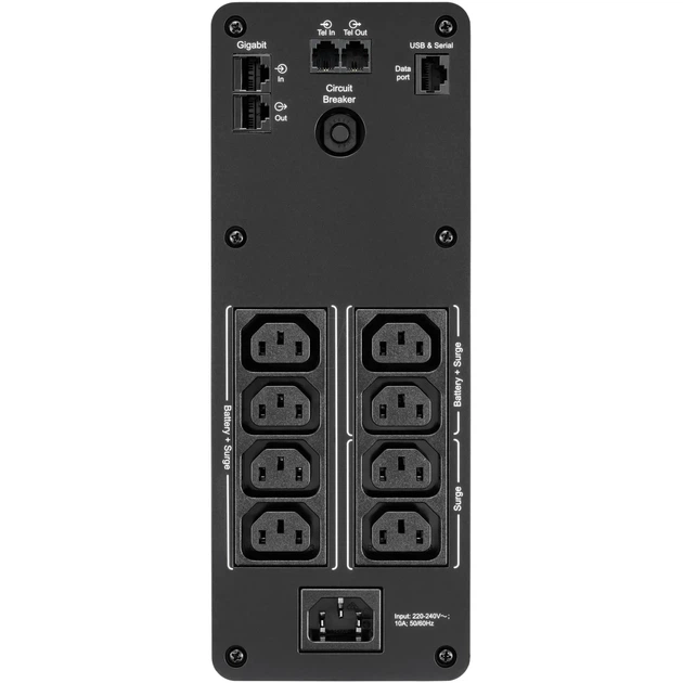 ИБП (UPS) APC Back-UPS Pro BR 1600VA (BR1600SI) - изображение 3