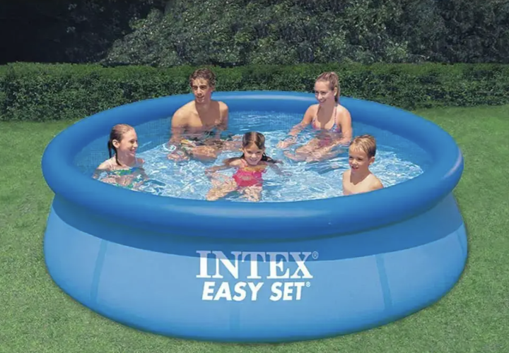 Надувной бескаркасный круглый бассейн Intex 28132 (366×76 см) - изображение 6