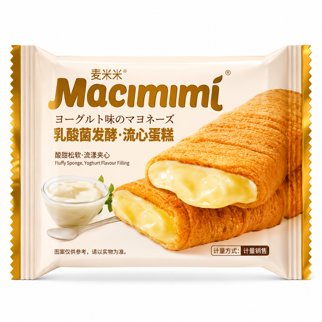 Вафлі Macimimi Yogurt Cream Wafer 16 г - Фото 1 Вафлі Macimimi Yogurt Cream Wafer 16 г - зображення 1