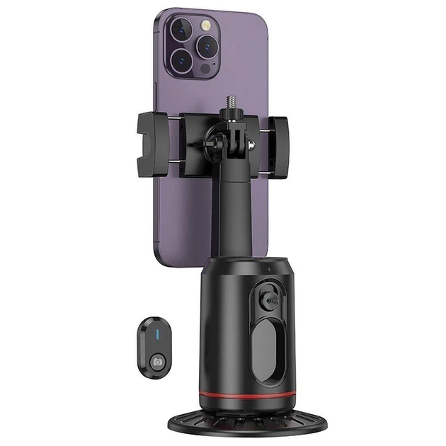 Смарт-штатив із трекером руху Hoco K23 Lotus Smart PTZ Black - зображення 3