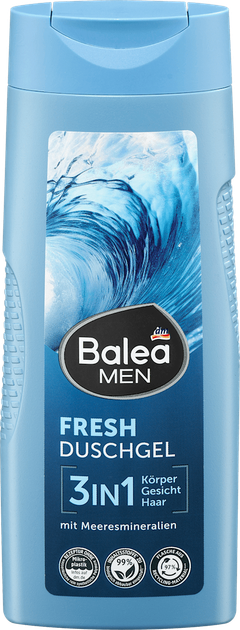 Мужской гель для душа 3 в 1 Balea Men Fresh 300 мл - Фото 1 Мужской гель для душа 3 в 1 Balea Men Fresh 300 мл - изображение 1