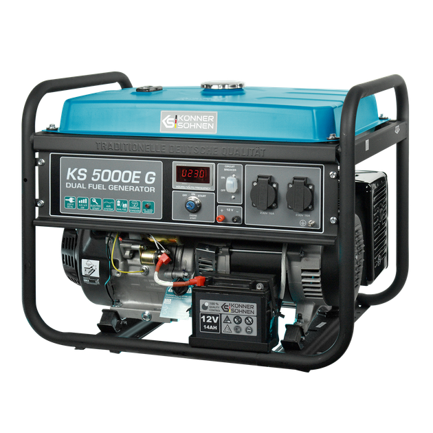 Генератор газобензиновий Könner&Söhnen KS 5000E G - изображение 4