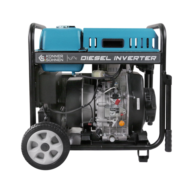 Дизельний інверторний генератор Könner&Söhnen KS 6100iDЕ ATSR - Фото 3 Дизельний інверторний генератор Könner&Söhnen KS 6100iDЕ ATSR - зображення 3