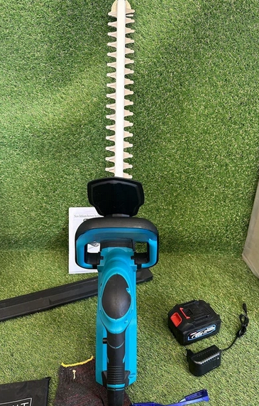Кусторез аккумуляторный Krafftec MDG5248 52V 6Ah бесщеточный с лезвием 52 см и 2 АКБ - изображение 5
