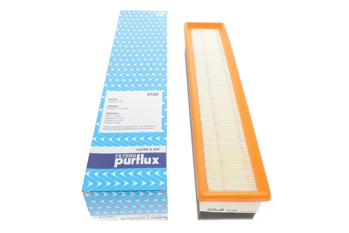 Повітряний фільтр Purflux A1282 Renault Twingo, Clio, Logan, Kangoo; Dacia Logan, Duster; Nissan Kubistar, Almera 8200298074, 8200431081, 8200989933 - Фото 1 Повітряний фільтр Purflux A1282 Renault Twingo, Clio, Logan, Kangoo; Dacia Logan, Duster; Nissan Kubistar, Almera 8200298074, 8200431081, 8200989933 - изображение 1