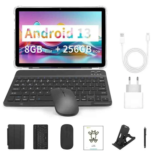 Планшет BDF Y7 5G 8/256GB, 10.1, Dual SIM, 8000mAh + чехол, стилус, клавиатура, мышь - Фото 1 Планшет BDF Y7 5G 8/256GB, 10.1, Dual SIM, 8000mAh + чехол, стилус, клавиатура, мышь - изображение 1