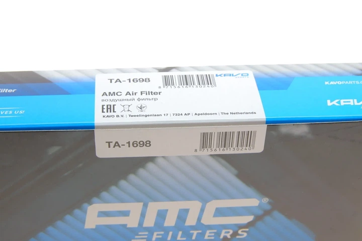 Фільтр повітряний Auris/Prius/RAW 4 IV 1.8-2.5 09- KAVO TA-1698 Toyota Prius, Rav-4, Auris 178010T050, 1780137020, 1780137021 - изображение 5