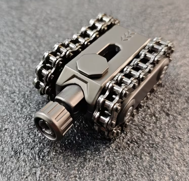 Іграшка Антистрес Tank Fidget Toy з металу фіджет EDC - Фото 8 Іграшка Антистрес Tank Fidget Toy з металу фіджет EDC - изображение 8
