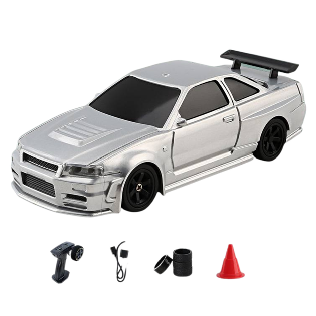 Дрифт машинка Nissan Skyline 20км/год 1:43 (11cм) на радіокеруванні - Фото 1 Дрифт машинка Nissan Skyline 20км/год 1:43 (11cм) на радіокеруванні - изображение 1
