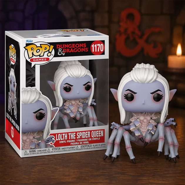 Фигурка Funko POP! Подземелья и Драконы Королева Пауков (91562) - изображение 3