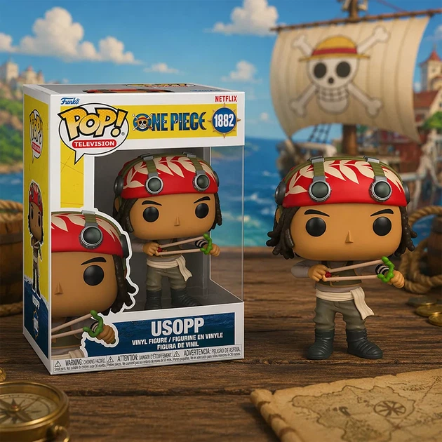 Фигурка Funko POP! One Piece Усопп (75668) - Фото 3 Фигурка Funko POP! One Piece Усопп (75668) - изображение 3
