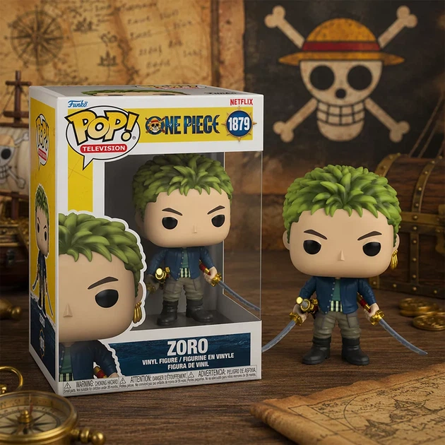Фигурка Funko POP! One Piece Зоро (75669) - Фото 3 Фигурка Funko POP! One Piece Зоро (75669) - изображение 3