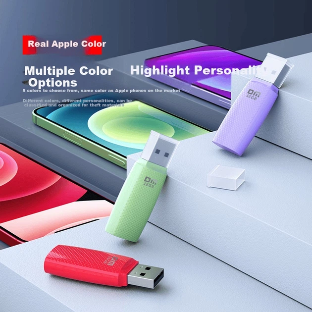 Флеш-память DM Daimai PD203 16GB USB 2.0 5 шт - изображение 5