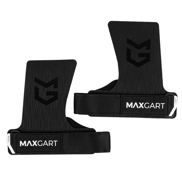 Гимнастические накладки для кроссфита MAXGART NOVA черные размер S - изображение 4