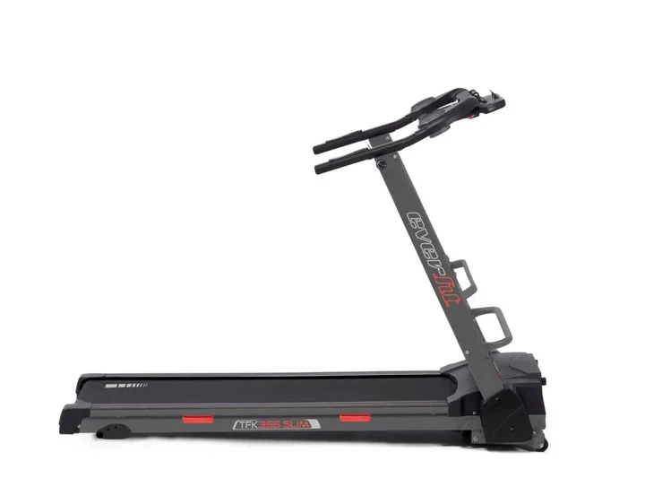 Беговая дорожка Everfit TFK 355 Slim электрическая 1,75/2,75 л.с. 14 км/ч 100 кг LCD 12 программ черная складная - изображение 3
