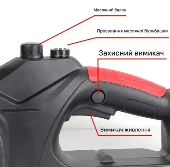 Аккумуляторная цепная пила Honda 48В 8Ah 30 см бесщеточная с дисплеем, автосмазкой и 2 АКБ - изображение 5
