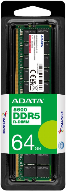 Pamięć RAM Adata DDR5-5600 65536MB PC5-44800 (AD5R560064G40-SHYA) - obraz 3