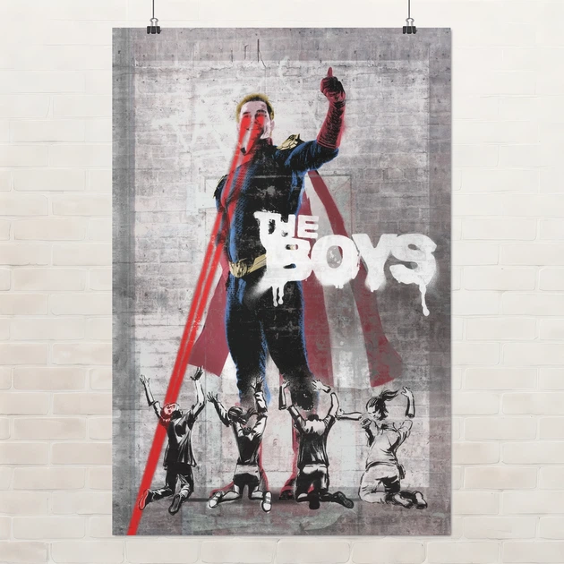 Постер Хлопаки, The Boys, Homelander, серіал, супергерої, A3 42×28 см (id4871) - Фото 1 Постер Хлопаки, The Boys, Homelander, серіал, супергерої, A3 42×28 см (id4871) - зображення 1