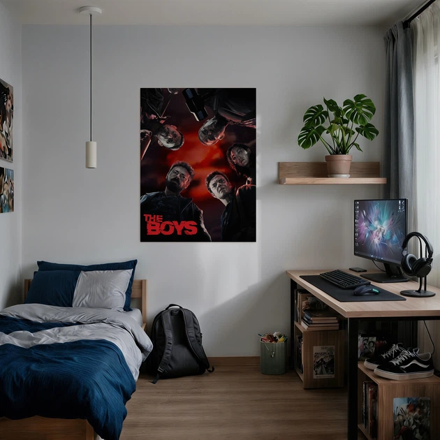 Постер Пацаны, The Boys, сериал, супергерои, A2 60×45 см (id4861) - изображение 2