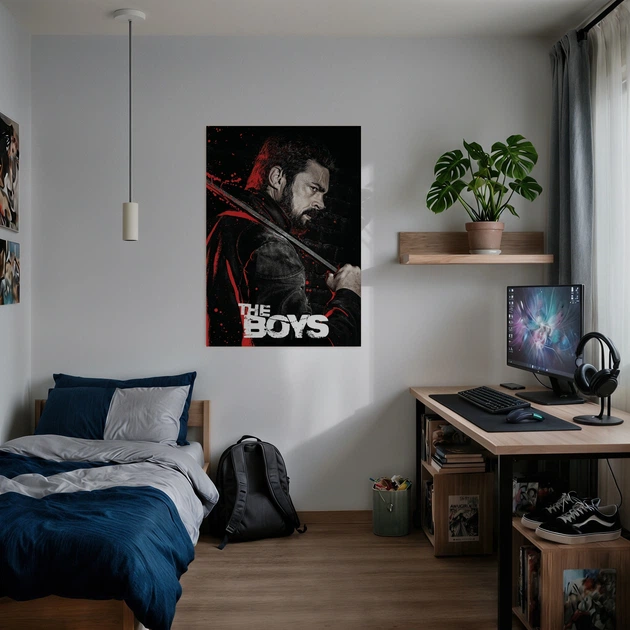 Интерьерная картина Пацаны, The Boys, сериал, супергерои, 42×29 см (id4867) - изображение 2