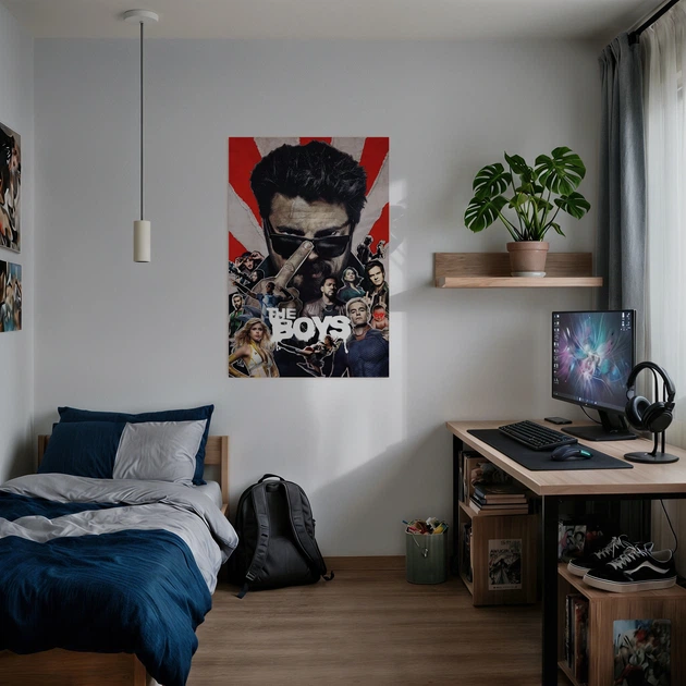 Постер Хлопаки, The Boys, серіал, супергерої, A2 60×40 см (id4864) - зображення 2