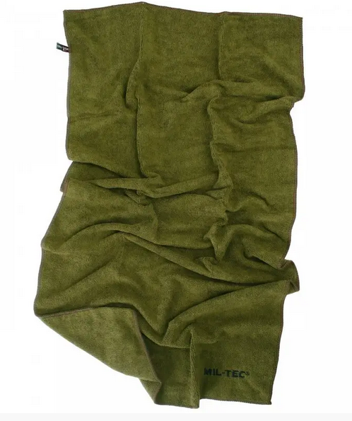 Швидковисихаючий рушник Mil-Tec 60 x 120 см - Olive - Фото 2 Швидковисихаючий рушник Mil-Tec 60 x 120 см - Olive - изображение 2