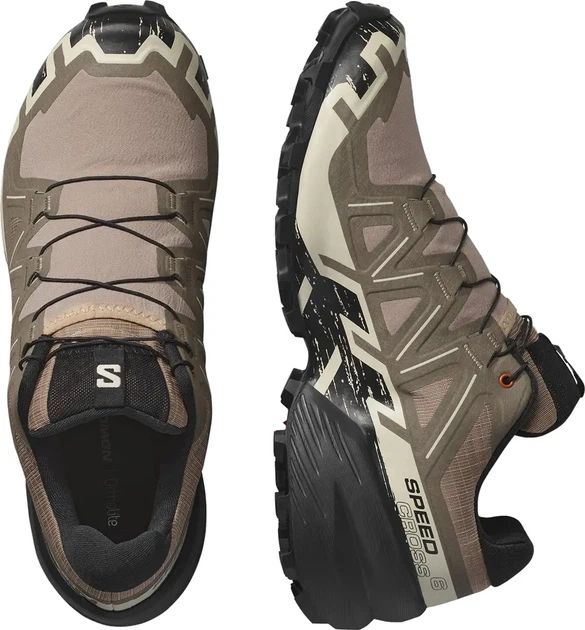 Кроссовки Salomon Speedcross 6 43.5 Brown/Beige (1013-11.01.61) - изображение 5