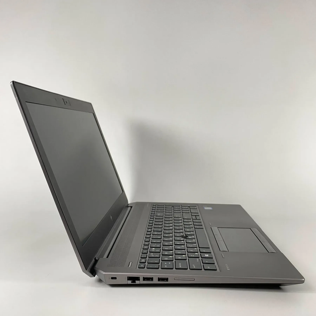 Мобильная рабочая станция Б-класс HP ZBook 15 G5 / 15.6" (1920x1080) IPS / Intel Core i7-8850H (6 (12) ядра по 2.6 - 4.3 GHz) / 16 GB DDR4 / 256 GB SSD / nVidia Quadro P1000, 4 GB GDDR5, 256-bit / Fingerprint / WebCam б/у + Подарок Беспроводная мышь / USB - Фото 4 Мобильная рабочая станция Б-класс HP ZBook 15 G5 / 15.6" (1920x1080) IPS / Intel Core i7-8850H (6 (12) ядра по 2.6 - 4.3 GHz) / 16 GB DDR4 / 256 GB SSD / nVidia Quadro P1000, 4 GB GDDR5, 256-bit / Fingerprint / WebCam б/у + Подарок Беспроводная мышь / USB - изображение 4