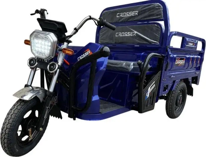 Грузовой электротрицикл Crosser CARGO 13" 1000W 60V 45Ah - Фото 2 Грузовой электротрицикл Crosser CARGO 13" 1000W 60V 45Ah - изображение 2